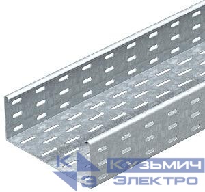 Лоток листовой перфорированный 100х85 L3000 сталь 1мм MKS 810 FT гор. оцинк. OBO 6057543