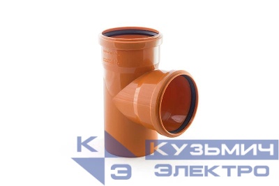 Тройник НК ПП 110/110х87 рыж. RTP 36511