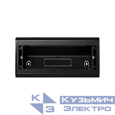 Коробка угловая для рамок на 8 узк. модулей Simon82 Centralizations графит 82772-38