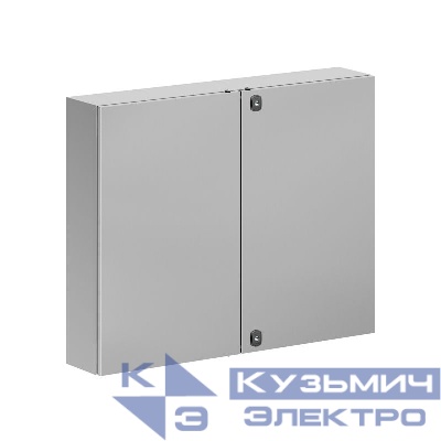 Корпус навесной STH с М/П двухдверный из нержавеющей стали AISI304 800х1000х200мм с фланцем DKC R5STH0812F-304