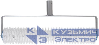 Валик игольчатый "мини" 400мм d72мм высота иглы 14мм пластик. КУРС 04154