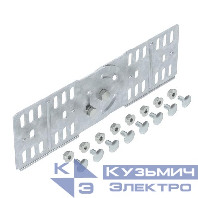 Комплект для кабельного лист. лотка соединительный шарнирный H=85мм RGV 85 FT (болт + гайка) гор. оцинк. OBO 7082320