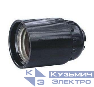 Патрон электрич. E27 подвес. карболит. М10 4А 250В инд. упак. UNIVersal 5560723