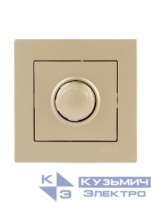 Диммер VESNA 800Вт зол. LEZARD 742-3688-115