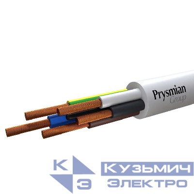 Провод ПВС 5х1.5 Б (бухта) (м) РЭК-PRYSMIAN 0105040201