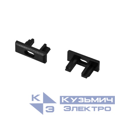 Заглушка для MIC-M с отверстием пластик черн. (уп.2шт) Arlight 044539