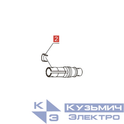 Запчасть №2 для FD301R. Пружинный стопор