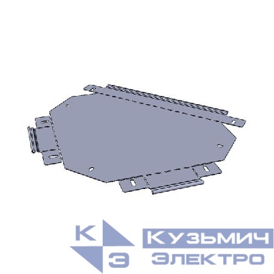 Ответвитель Т-образ. 50x150мм плоский EKF t5015007-FL