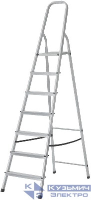 Лестница-стремянка 7 ступ. 4.94кг алюм. FIT 65345