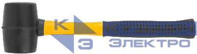 Киянка 45мм 230г фибергласовая ручка резинов. FIT 45491