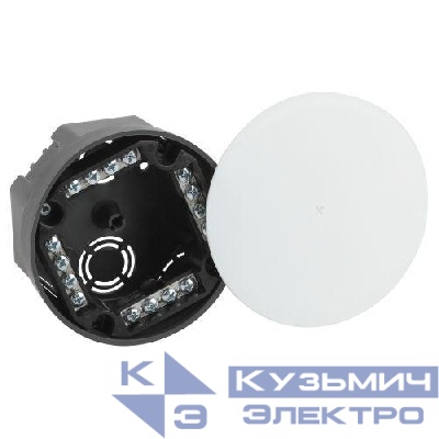 Коробка распаячная 103х50мм для твердых стен клеммник крышка IP42 KRT-k-103-50 Эра Б0057232