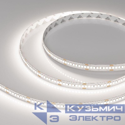 Лента светодиодная RT-A240-10mm 24V Day 5000К 22Вт/м IP20 2835 высок. эффект. 150лм/Вт (уп.5м) Arlight 038742