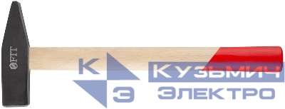 Молоток кованый 600г деревянная ручка FIT 44206