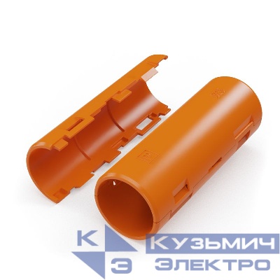 Муфта разборная d25мм оранж. Промрукав PR13.02461
