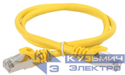 Патч-корд кат.6 FTP LSZH 2м желт. ITK PC05-C6FL-2M