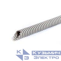 Труба гофрированная ПВХ тяжелая d16мм с протяжкой (уп.100м) Урал Пак ГФ-0110716-100
