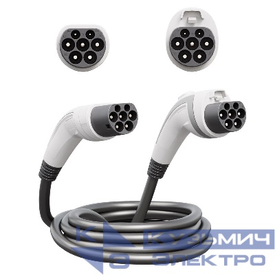 Кабель Type2-GB/T для подключения к зарядной станции "EOS Charge" 3ф 5м DKC ECAC3P5MT2GBT