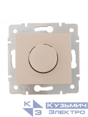 Механизм светорегулятора СП Karina для LED ламп крем. LEZARD 707-0388-163