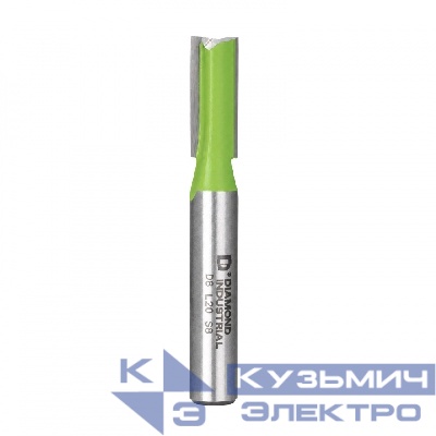 Diamond Industrial Diamond Industrial Фреза пазовая прямая с торцевым ножом 8x20 мм S=8 мм Z=2+1 DIDFRP8820