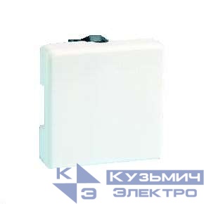 Заглушка 1-м 2мод. Simon27 Play бел. 27800-35