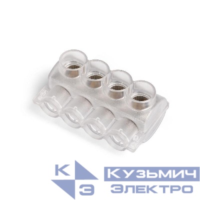 Клеммник 4-х контактный KE10.1 (AL 10-35/Cu 1.5-25) КВТ 88974