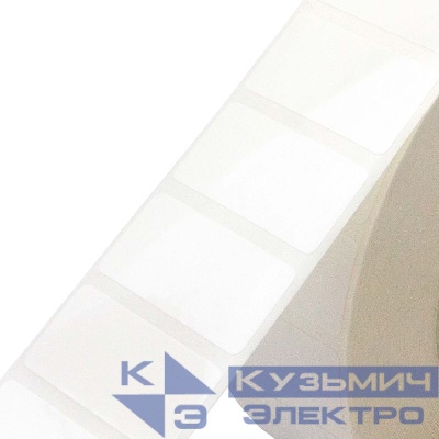 Этикетка 30х15 усилен. адгезив химстойкий полиэстер бел. матов. (рул.) DKC TAP3015WR
