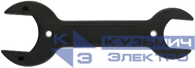 Ключ рожковый для смесителя 1/2дюйм х3/4дюйм 155мм нейлоновая оболочка КУРС 70670