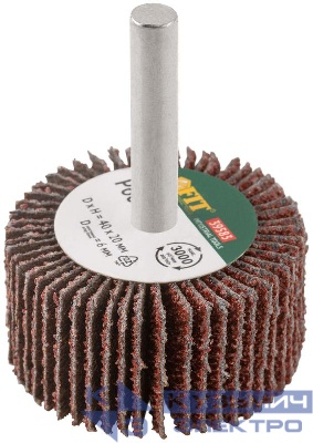 Диск лепестковый для дрели радиальный 40х20х6мм Р60 FIT 39583