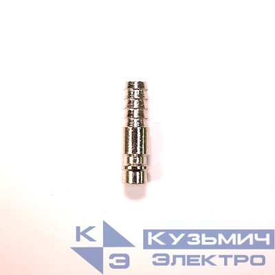 Фитинг Штуцер евро (папа) - Штуцер Елочка 9 мм для пневматики