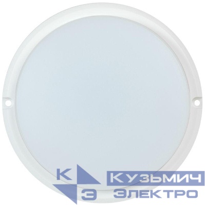 Светильник светодиодный ДПО 4002 12Вт 4000К IP54 круг бел. IEK LDPO0-4002-12-4000-K01