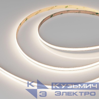 Лента светодиодная COB-X528-8mm 24V Day 4000К 6Вт/м IP20 FreeCut свободная резка (уп.5м) Arlight 046886