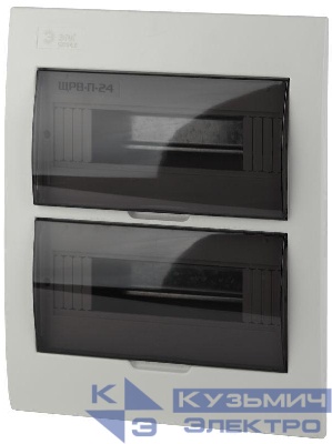Бокс ЩРВ-П-24 мод. встраив. пластик IP41 SIMPLE NO-box_simple-plastic_24_flush ЭРА Б0041516