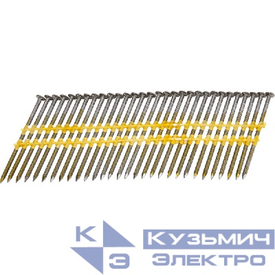 Гвозди реечные 21 градус (2.8/70 мм, кольц.накатка, 4500 шт/уп)