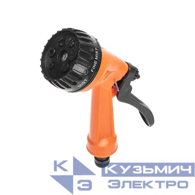 Пистолет-распылитель 7 режимов ЧЕТЫРЕ СЕЗОНА 62-0283