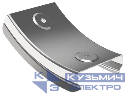 Крышка угла плавного 45град. тип В10 ESCA 50мм IEK CPV51D-0-45-050-08