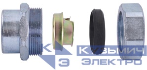 Резьбовой крепежный элемент РКв-20 (сальник) металлический, внутренняя резьба