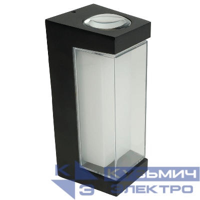 Светильник светодиодный DH059 16Вт 3000К 1400лм уличный черн. FERON 51481