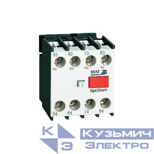 Блок контактный OptiStart K-FX-1022 фронтал. 2НО+2НЗ для F-09..(A)F-150 и FR КЭАЗ 335324