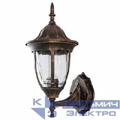 Светильник 4501 60Вт E27 IP43 улично-садовый бронза Camelion 10527