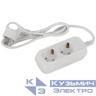 Удлинитель 2х1.5м с заземл. ПВС 3х0.75 UDL-10-215-E Greenline Эра Б0064978