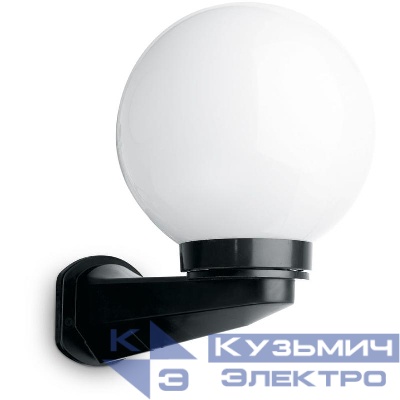 Светильник НБУ 01-60-201 E27 230В d200мм садово-парковый на стену ПМАА молочн./бел. FERON 11581