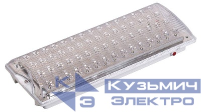 Светильник светодиодный ДПА 2104 60LED IP20 4ч аварийный аккум. IEK LDPA0-2104-60-K01