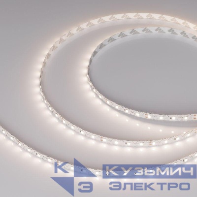 Лента светодиодная RZ-A80-8mm 24V Day 4000К 8Вт/м IP20 2835 (уп.5м) Arlight 046013