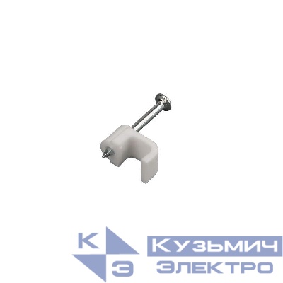 Крепеж кабеля плоский 6ммх4мм (уп.50шт) Rexant 07-4206