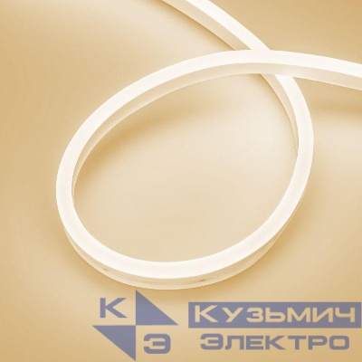 Лента светодиодная AURORA-PS-A120-16x8mm 24V Warm 3000К 10Вт/м IP65 2835 герметичная (уп.5м) Arlight 036687