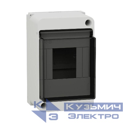 Бокс навесной ОП City9 Box XS 4мод. с прозр. дверцей SE EZ9EAB104