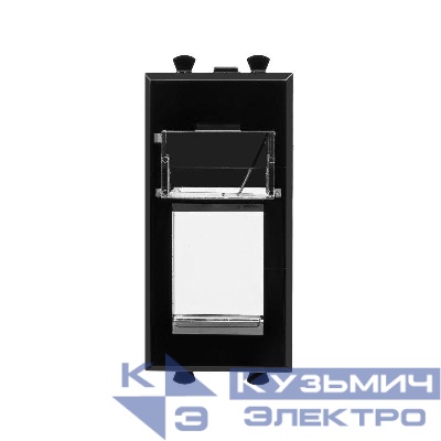 Адаптер 1мод. для Keystone Avanti "Черный квадрат" DKC 4402201