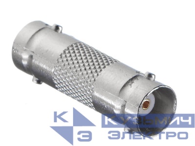 Коннектор BNC гнездо-гнездо, цинк/медь NETKO Optima