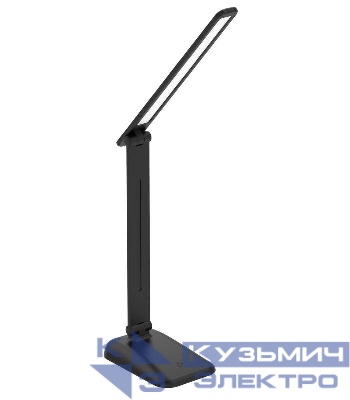 Светильник настольный UF-732 С02 LED 7Вт 3 ур. ярк. черн. Ultraflash 14182