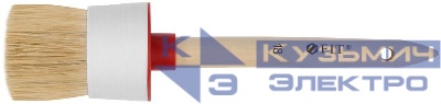 Кисть круглая натуральная светлая щетина №18 (60мм) FIT 01310